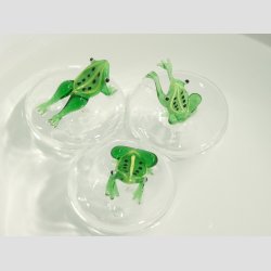 Akvarium Flyende Boble Glas Frer - Til Akvarium eller Bovle mv. - H7cm Dia 5cm