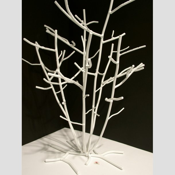 ID Designet Hvidmalet Stltr - Til Hngende Glas Figurer - Ca. H50cm, B40cm