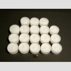 Fyrfadslys - Hvide - 1 Pakke Med 18 Stk