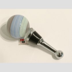 Vinprop Med Glas Kunst - Earth - 11cm