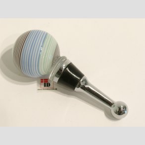 Vinprop Med Glas Kunst - Earth - 11cm