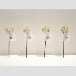 Nipsenle Glas Figurer - 6-8cm