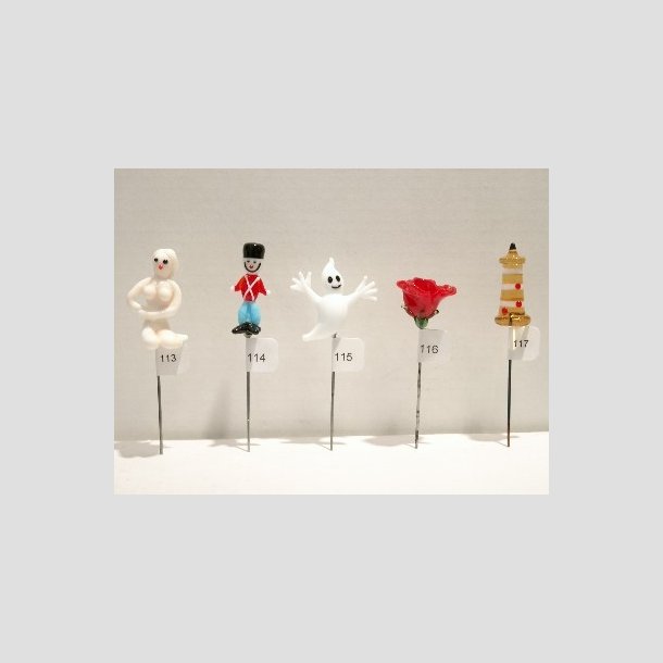 Nipsenle Figurer Glas - 6-8cm