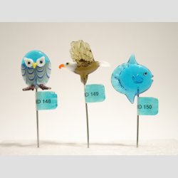 Glaskunst - Nadel Glasfiguren - 6-8cm