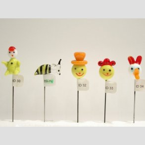 Glaskunst - Nipsenle - Glasfigur - 6-8cm