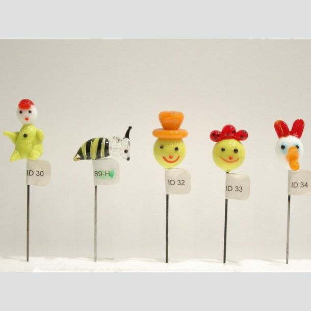 Glaskunst - Nipsenle - Glasfigur - 6-8cm