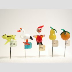 Glasfigur - Glas Nipsenle - 6-8cm