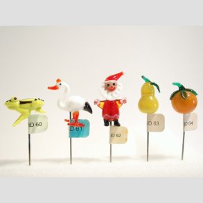 Glasfigur - Glas Nipsenle - 6-8cm