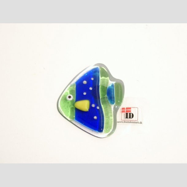 Glas Magnet - Fisk - 5,50cm ID Magnet1