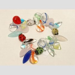 Glas Armbnd - Sm Mariehner