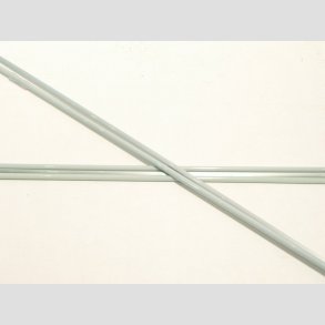 Glas Stnger - Pind Millefiori - Grn/Gul/Bl - Dia4-6mm - 50cm