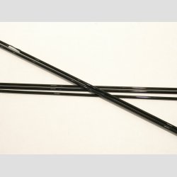 Glas Stnger - Pind Millefiori - Bl/Brun/Grn - Dia4-6mm - 50cm