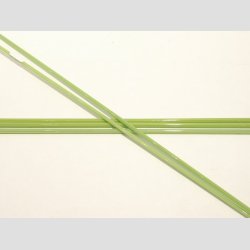 Glas Stnger - Pind Millefiori - Gul/Hvid/Grn - Dia4-6mm - 50cm