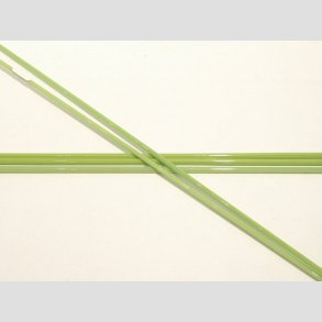 Glas Stnger - Pind Millefiori - Gul/Hvid/Grn - Dia4-6mm - 50cm