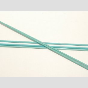 Glas Stnger - Pind Millefiori - Bl/Gul/Grn - Dia4-6mm - 50cm