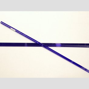 Glas Stnger - Pind Bl Farve - COE96 - Dia 4-6mm - 50cm