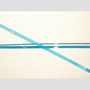 Glas Stnger - Pind Lysebl Farve - COE96 - Dia4-6mm - 50cm