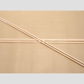 Glas Stnger - Pind Hud Farvet - COE96 - Dia4-6mm - 50cm