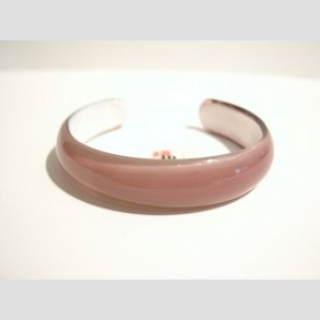 Glas Armbnd - LillaJade - Dia 6cm & 3cm bning