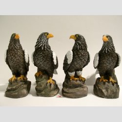 Dyrefigur Statuette - Stellers rn - 14cm - 4 Forskellige Stillinger