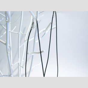 Sort Smykke Remme - 25cm