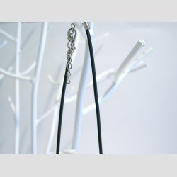 Sort Smykke Remme - 25cm