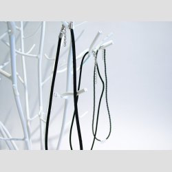 Sort Smykke Remme - 22cm