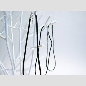 Sort Smykke Remme - 22cm