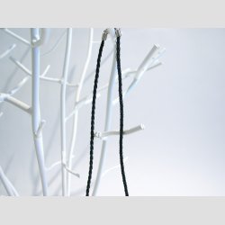 Sort Smykke Remme - 22cm