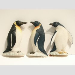 Polystone Magneter - Pingvin - 1 St 3 Asst. - 8,5cm