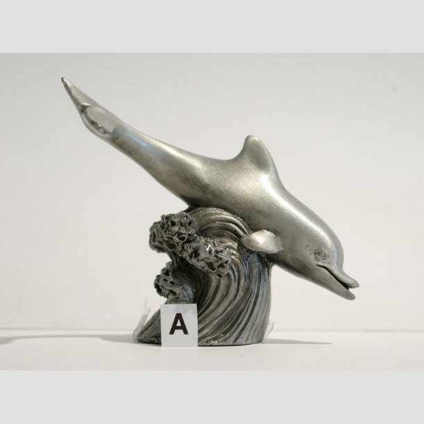 Delfin Figurer - Massiv Tin Figur - 7-8cm ID Deko1