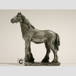 Dyrefigurer - Heste Tinfigur - 6-7cm