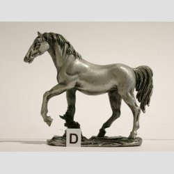 Dyrefigurer - Heste Tinfigur - 6-7cm