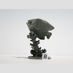 Dyrefigur - Fisk P Koral - Tin Figur - 6cm