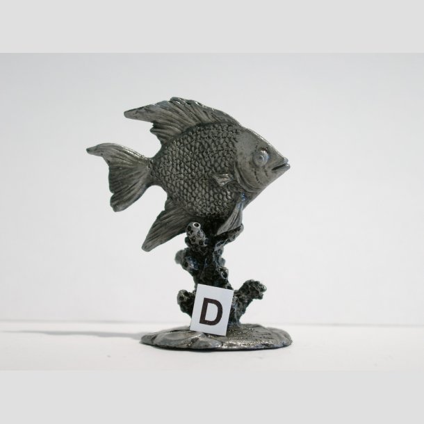 Dyrefigur - Fisk P Koral - Tin Figur - 6cm ID Deko4