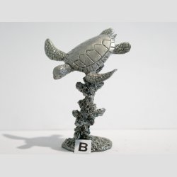 Dyrefigurer - Tin Havskildpadde - 6cm