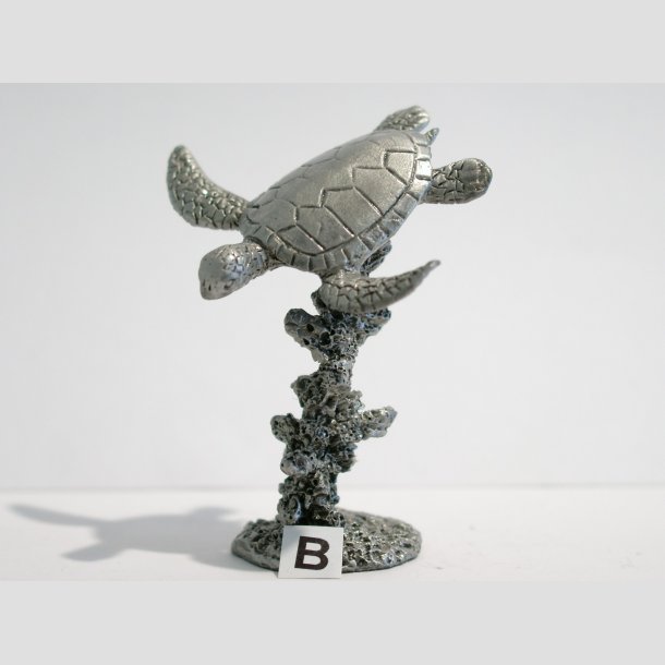 Dyrefigurer - Tin Havskildpadde - 6cm ID Deko2