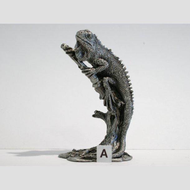 Lizard Firben - Tin Figur - 8,5cm ID Deko1