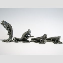 Lizard Firben - Tin Figur - 8,5cm