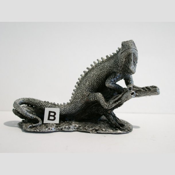 Lizard Firben - Tin Figur - 8,5cm ID Deko2