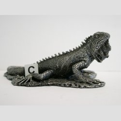 Lizard Firben - Tin Figur - 8,5cm
