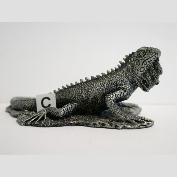 Lizard Firben - Tin Figur - 8,5cm ID Deko3