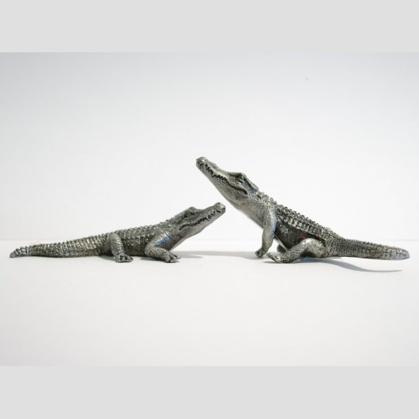 Krokodiller - Tinn Figurer - 8,5cm