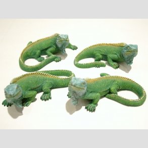 Dyrefigur - Grn Liguan - 8cm