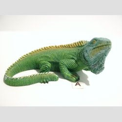 Dyrefigur - Grn Liguan - 8cm