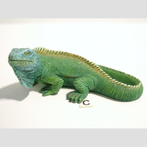 Dyrefigur - Grn Liguan - 8cm Figur C
