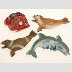 Polystone Magneter - 6-9cm