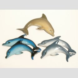 Dyrefigurer Magneter i Plast - 6-8cm