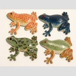 Dyrefigur - Plast Magnet - Fr - 6cm