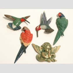 Souvenir og Dyr Magneter - Figurer Plast Magnet - 6-8cm